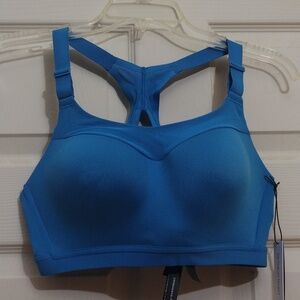 Victoria's secret on point sports bra blue size 34D NWTS